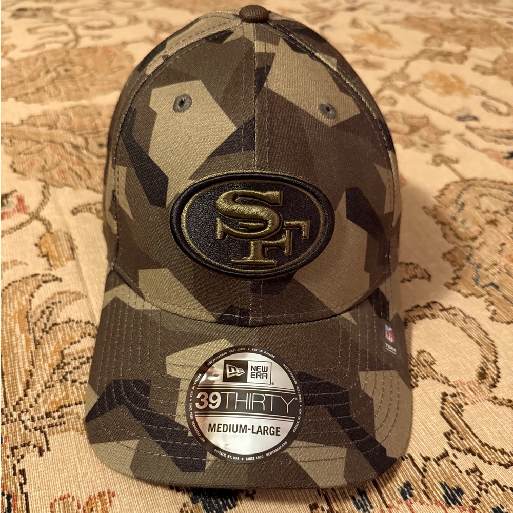 NFL 49ers Camo Cap